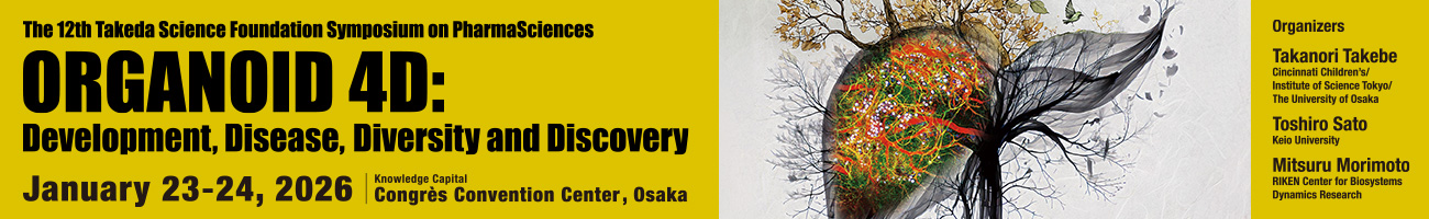 the 12th Takeda Science Foundation Symposium on PharmaSciences